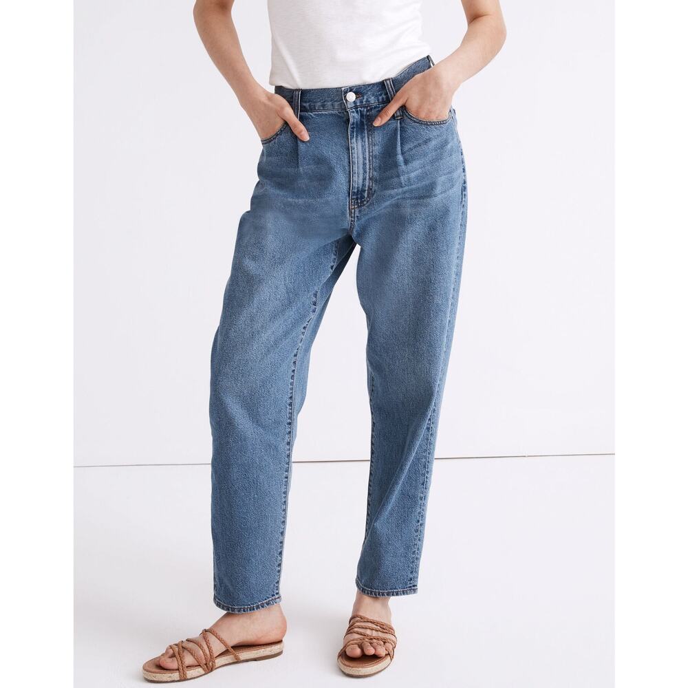 Madewell Women's Baggy Tapered Jeans High Rise Cotton Retro 80s‎ 90s Casual 26